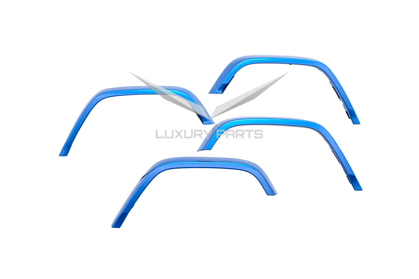 Mercedes Benz G63 W463 Fender Flare 4x4 - blue A4638812700 A4638810400 A4638812800 A4638810300