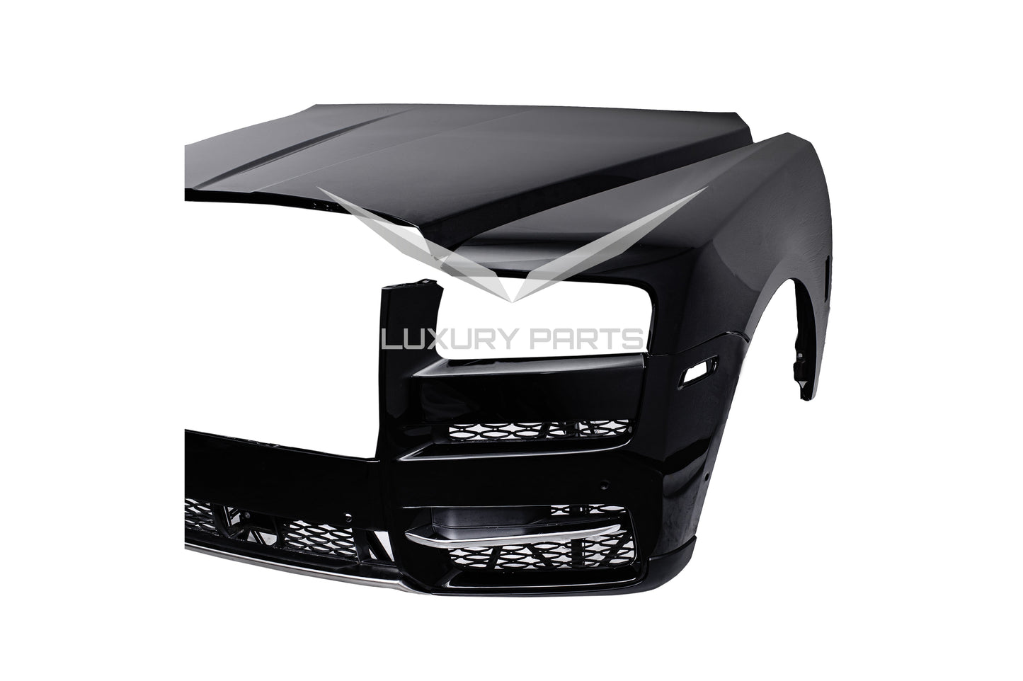 ROLLS ROYCE CULLINAN front set black- bonnet,fender left fender right bumper 41007450196 41008497047 41008497048