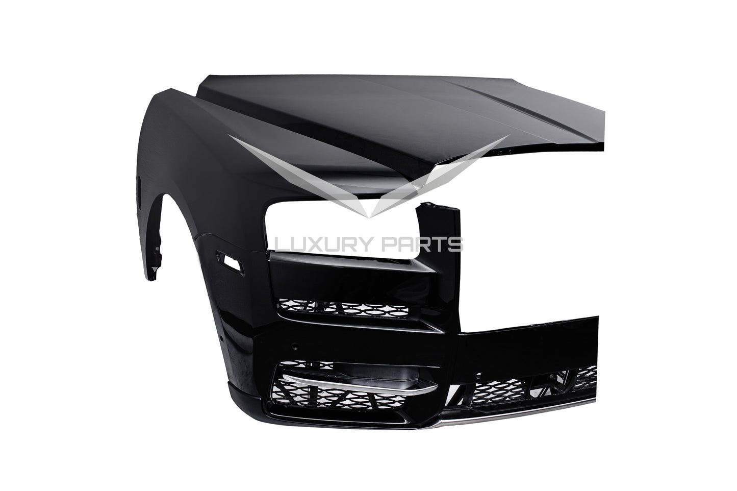 ROLLS ROYCE CULLINAN front set black- bonnet,fender left fender right bumper 41007450196 41008497047 41008497048
