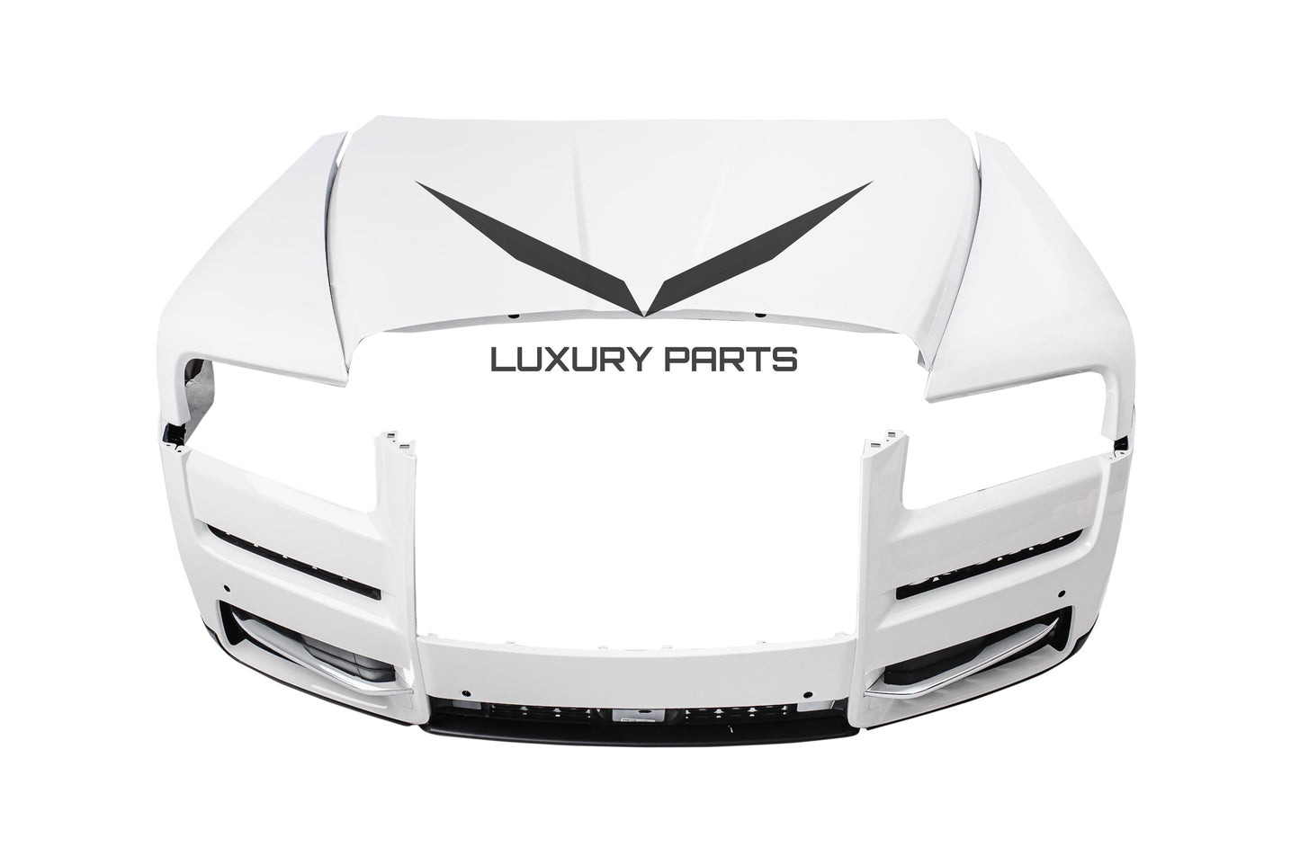 ROLLS ROYCE CULLINAN front Set white- bonnet,fender left fender right bumper 41007450196 41008497047 8497048 51117448895