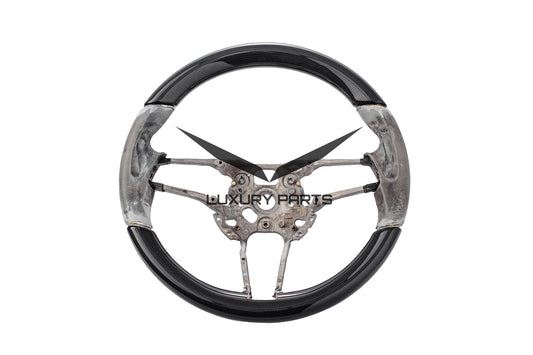 Porsche	Panamera Cayenne Steering Wheel Carbon