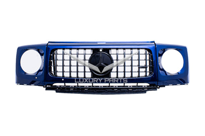 Mercedes AMG G63 W463 grille -color blue OE/OEM A4638885200 - grille