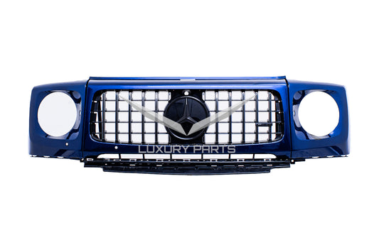 Mercedes AMG G63 W463 grille -color blue OE/OEM A4638885200 - grille