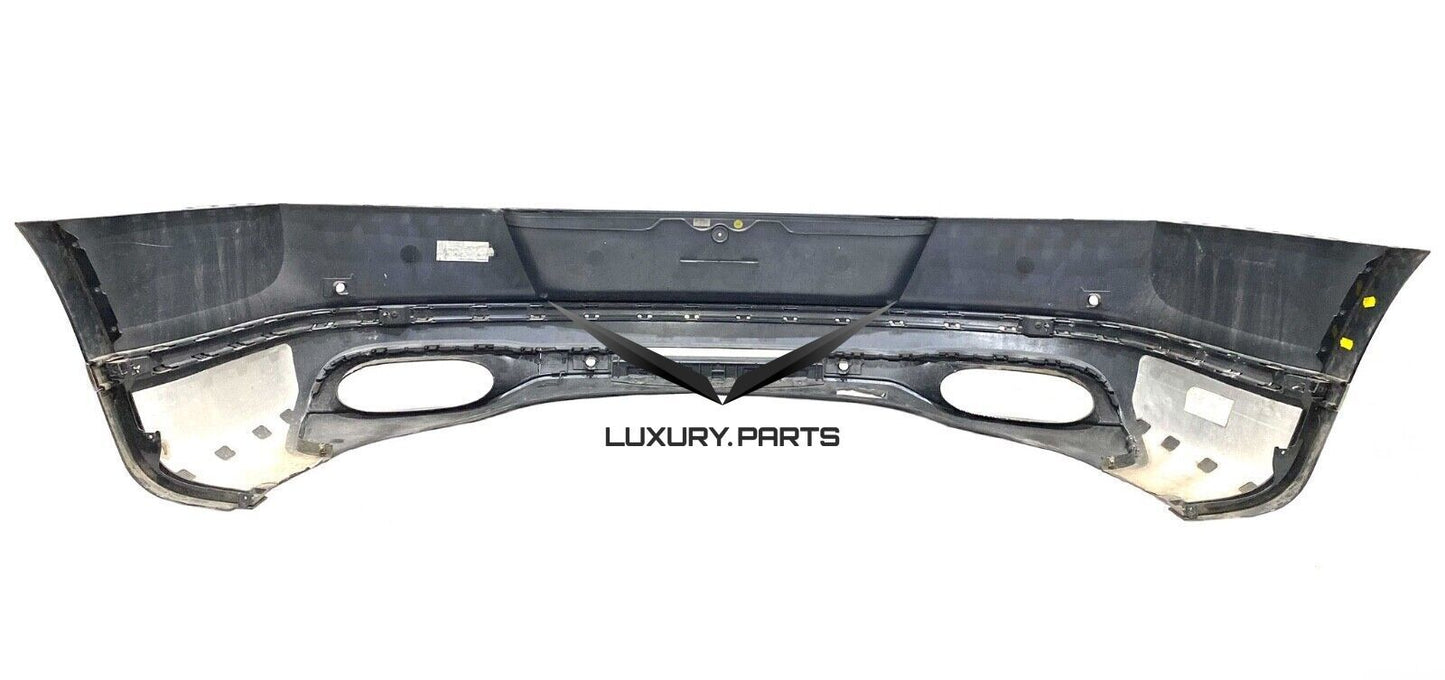 Bentley Continental GTC Rear Bumper Chrome Schwarz Black