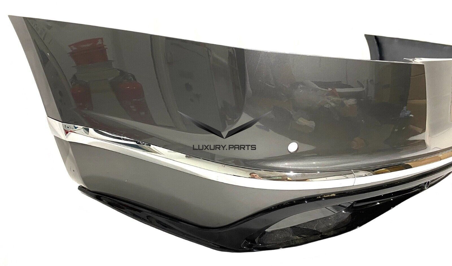 Bentley Continental GTC Rear Bumper Chrome Grau