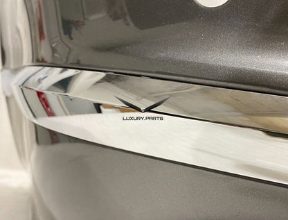 Bentley Continental GTC Rear Bumper Chrome Grau