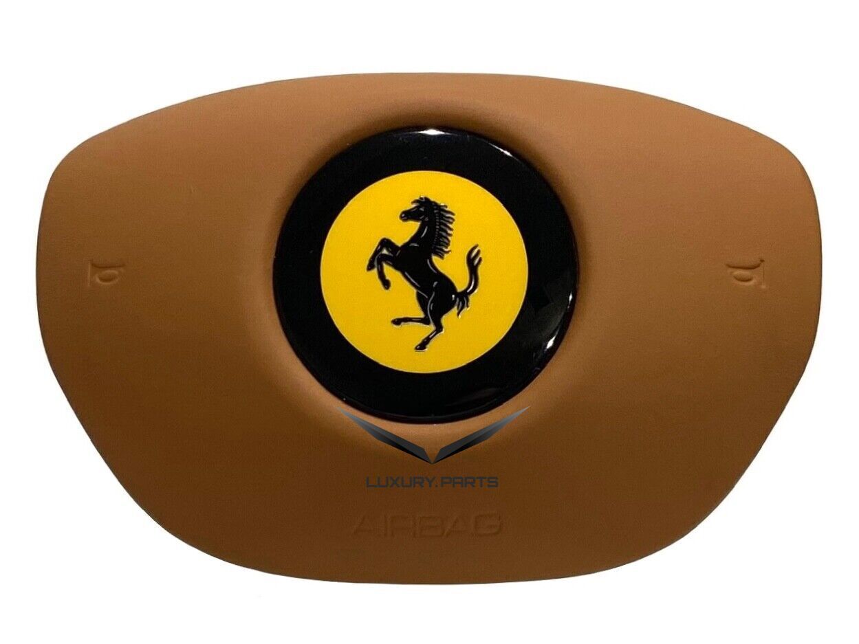 Ferrari Airbag Steering Wheel Neu Braun Brown