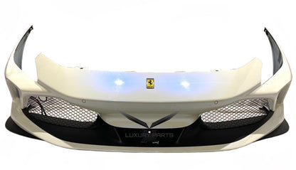 Ferrari  F8 Tributo  Front Bumper Weiss White