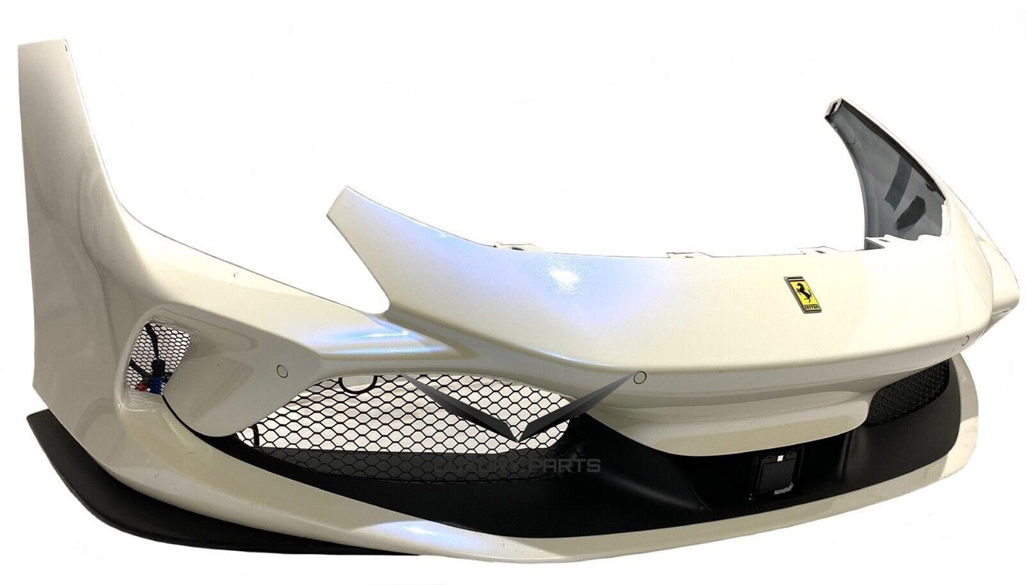 Ferrari  F8 Tributo  Front Bumper Weiss White