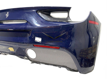 Ferrari 488 Carbon Rear Bumper 86637900 Blau Blue