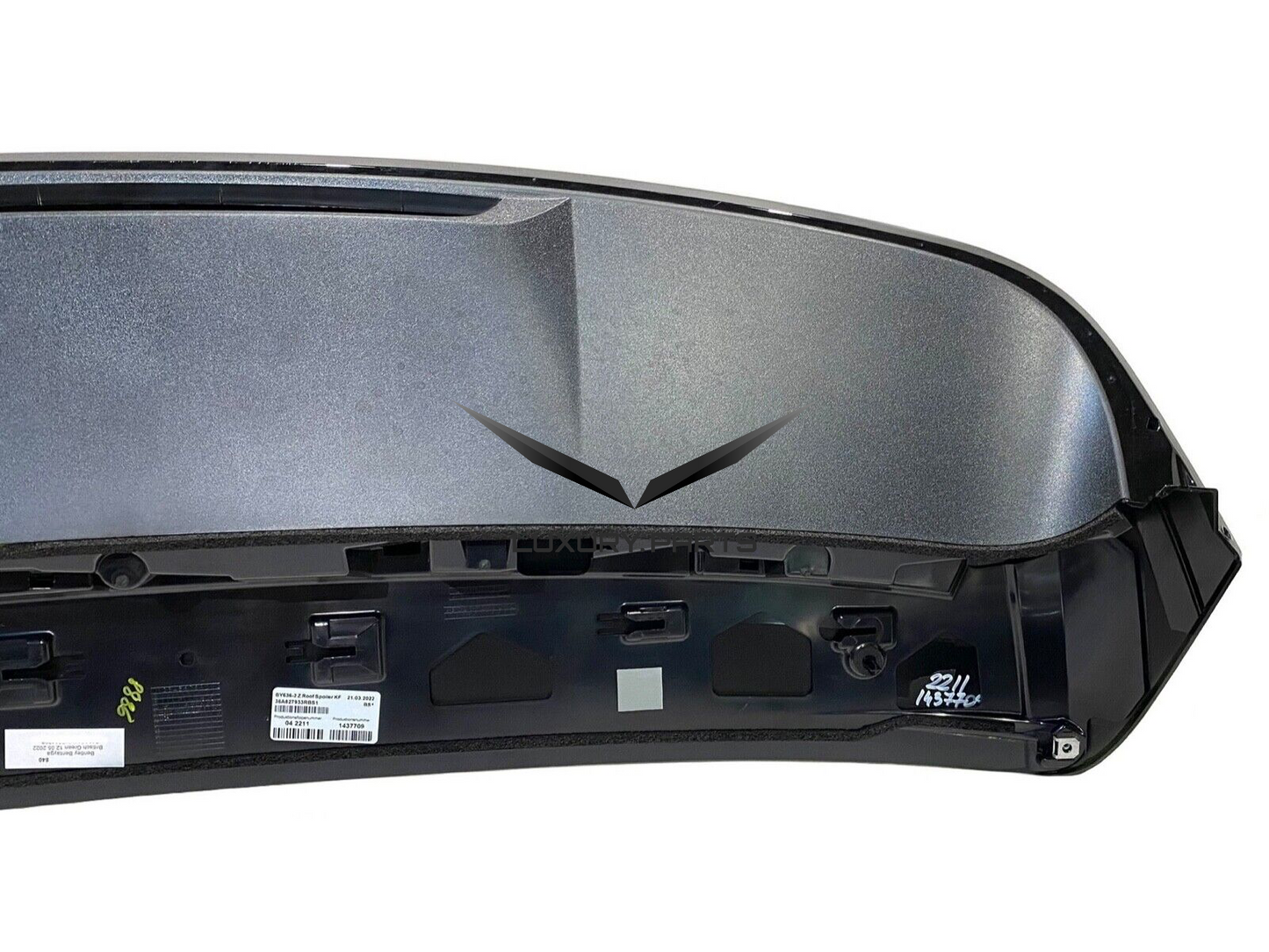 Bentley Bentayga Roof Rear Spoiler Skirt 36A827933 36A827940B